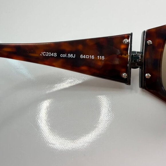 Just Cavalli Oversized Tortoise Sunglasses – Model JC204S – With Hard Case - Picture 9 of 14
